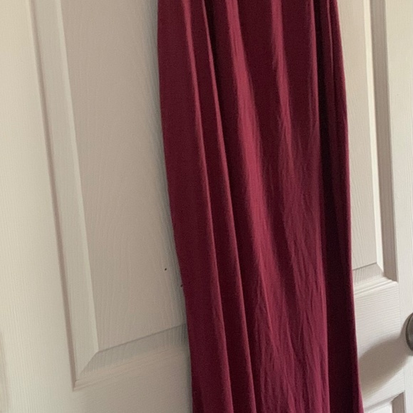 Maternity photoshoot dress burgundy xl - Picture 3 of 6